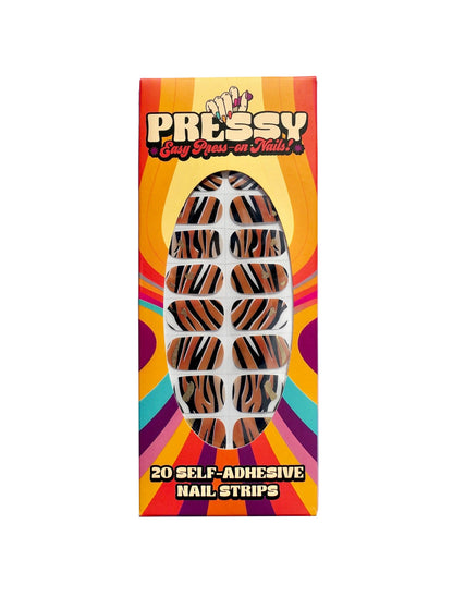 Pressy - Easy-to-Apply, Long-Lasting Unisex Nail Wraps — No UV Required JOE EXOTIC Last 2 WeeksNail WrapPress On Nail
