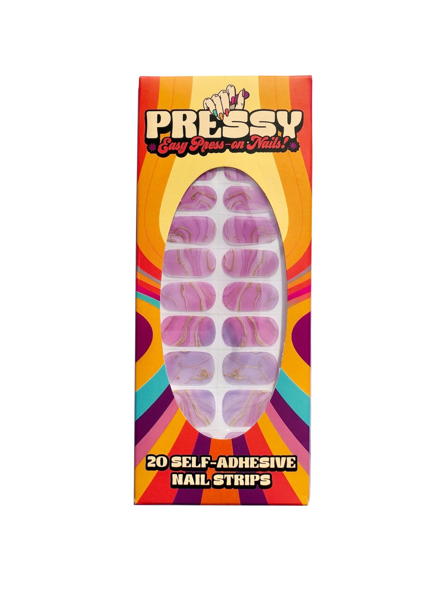 ALBERT by Pressy - Easy-to-Apply, Long-Lasting Unisex Nail Wraps — No UV Required