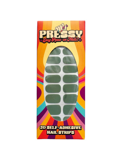 Pressy - Easy-to-Apply, Long-Lasting Unisex Nail Wraps — No UV Required DONALD Last 2 WeeksNail WrapPress On Nail
