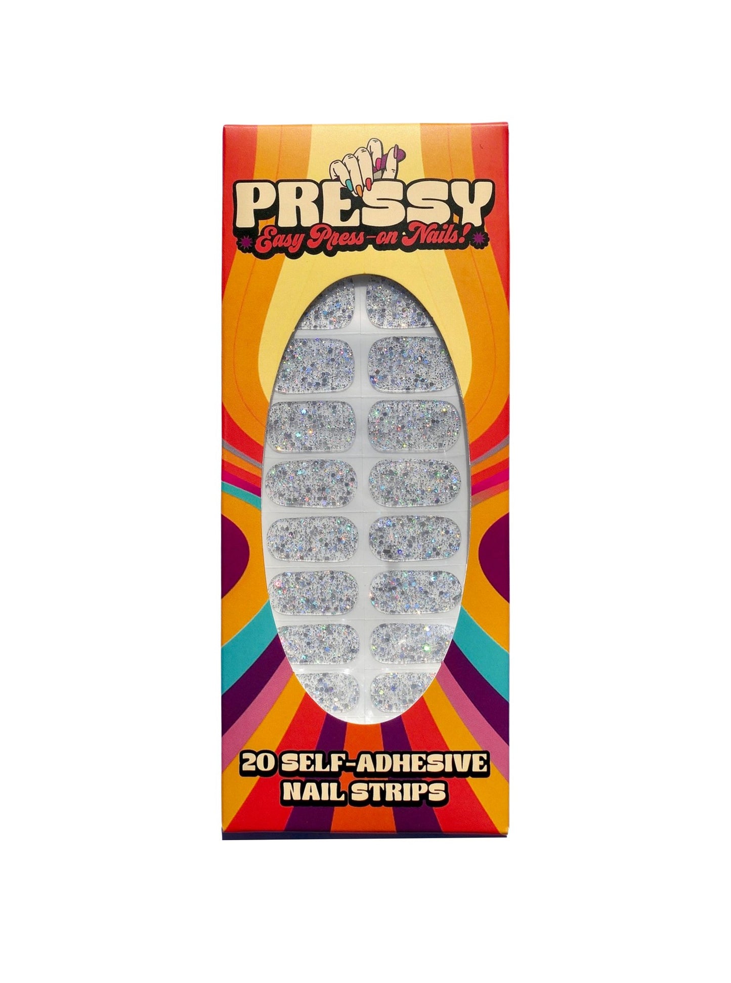Pressy - Easy-to-Apply, Long-Lasting Unisex Nail Wraps — No UV Required GOK Last 2 WeeksNail WrapPress On Nail