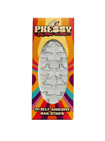 Pressy - Easy-to-Apply, Long-Lasting Unisex Nail Wraps — No UV Required VIRGIL Last 2 WeeksNail WrapPress On Nail